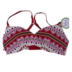 Flirtitude Snow Fair Isle My Fave Lounge Wireless Bra Size 32B